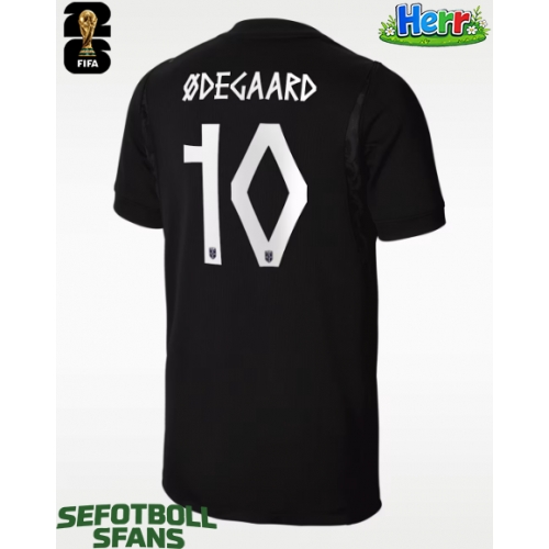Norge Martin Odegaard #10 Bortatröja VM 2026 Kortärmad